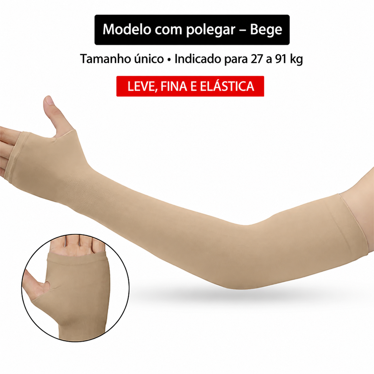 Manguito AeroShield UV | MD FIT