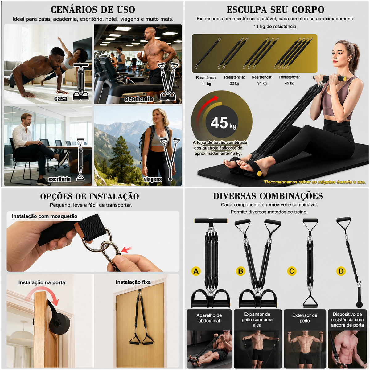 Extensor Pedal PowerFlex | MD FIT