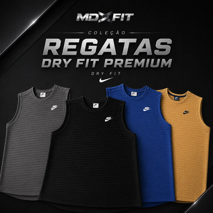 Regata Masculina Nike Dry Fit Premium – Leve, Respirável e Caimento Esportivo