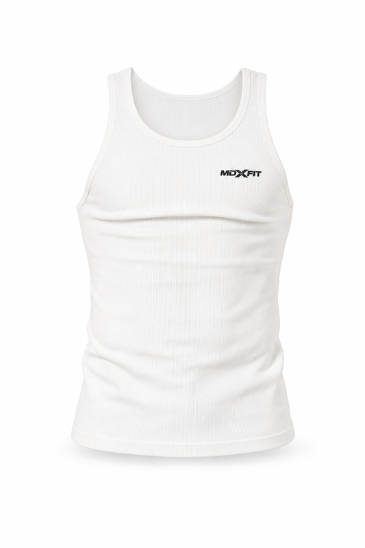 Regata Canelada | LOGO MD FIT NO PEITO - Branco