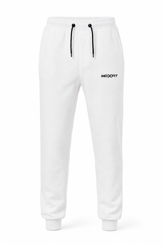 Calça Moletom 2 Cabos | LOGO MD FIT - Branco