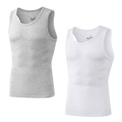 Kit 2 Regatas Masculinas Comfort Stretch