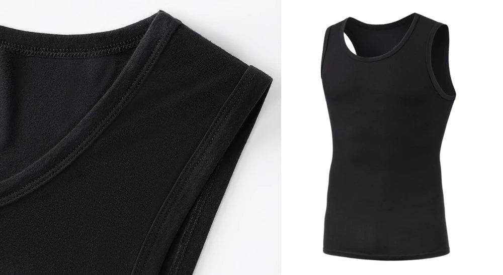 Kit 2 Regatas Masculinas Comfort Stretch