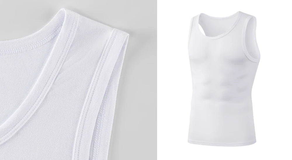 Kit 2 Regatas Masculinas Comfort Stretch