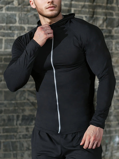 Jaqueta FlexCore Pro com Capuz | MD FIT