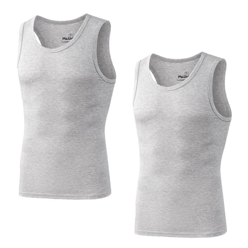 Kit 2 Regatas Masculinas Comfort Stretch