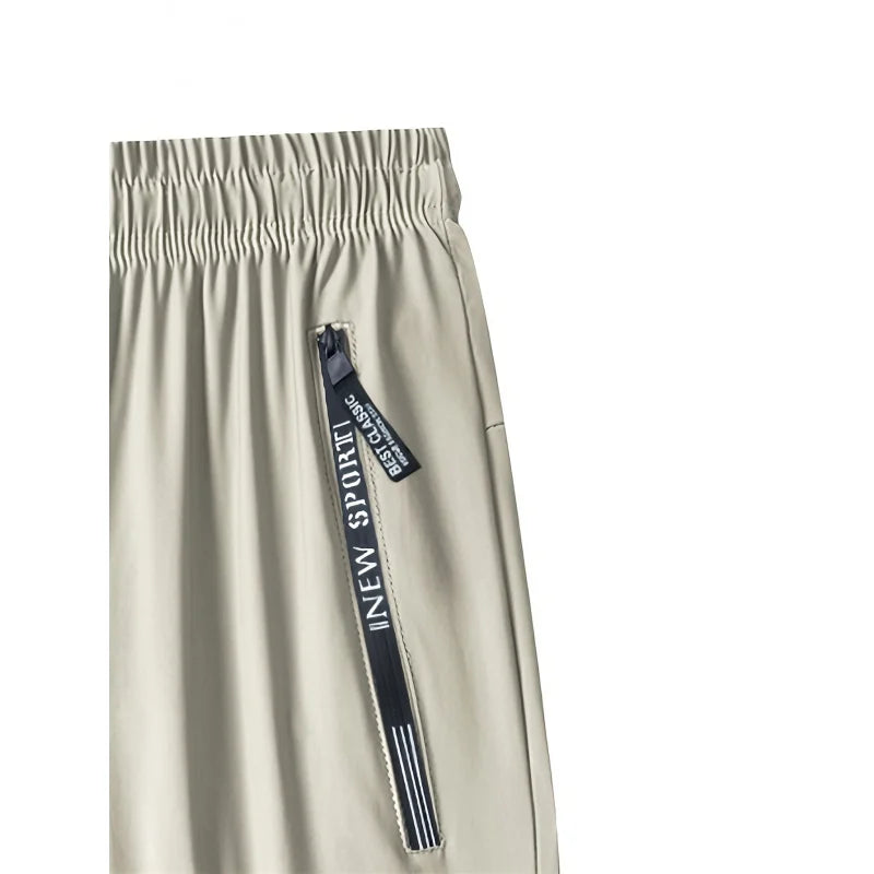 Calça Esportiva Ice Silk com Zíper | MDFIT