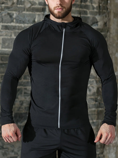 Jaqueta FlexCore Pro com Capuz | MD FIT