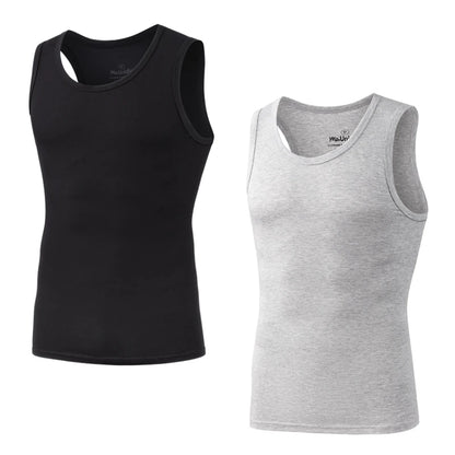 Kit 2 Regatas Masculinas Comfort Stretch
