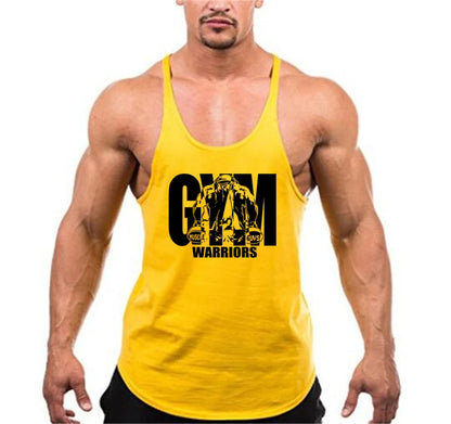 Regata Masculina Stringer Gym Warriors em Algodão