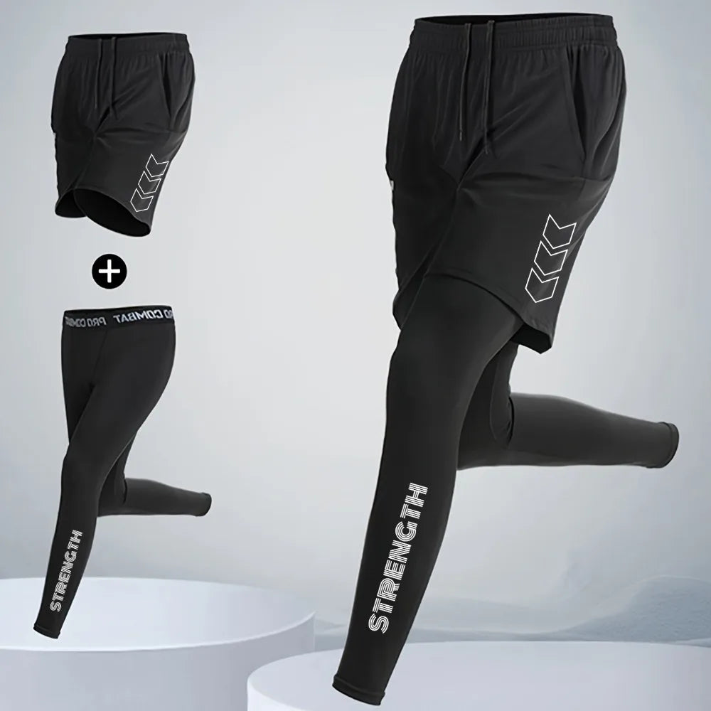 Calça de Compressão 2 em 1 | MDFIT