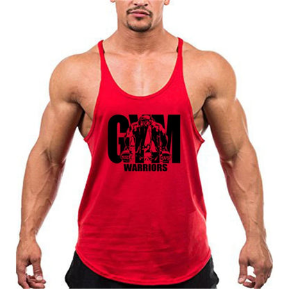 Regata Masculina Stringer Gym Warriors em Algodão