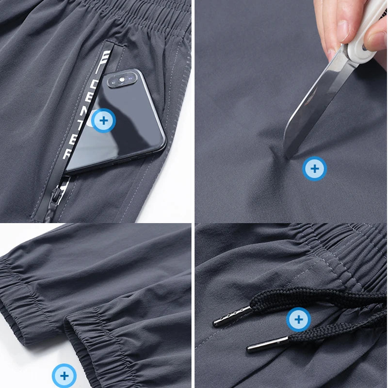 Calça de Treino Dry Fit com Zíper | MDFIT