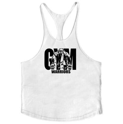 Regata Masculina Stringer Gym Warriors em Algodão