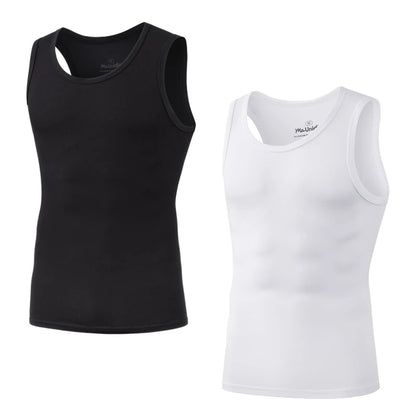 Kit 2 Regatas Masculinas Comfort Stretch