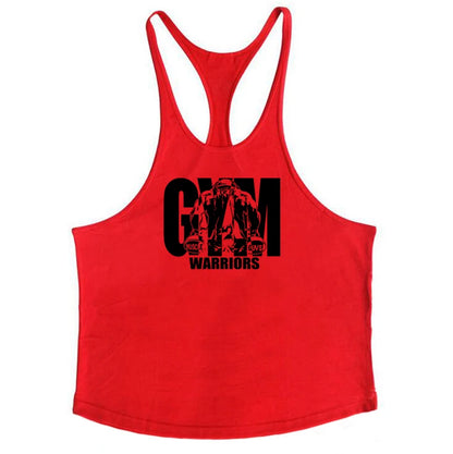 Regata Masculina Stringer Gym Warriors em Algodão