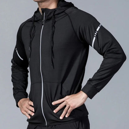 Jaqueta Fleece Motion Pro com Capuz | MD FIT