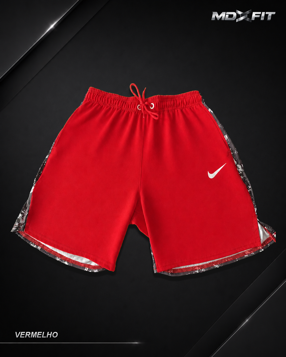 Bermuda Nike Dupla Camada Pro Training