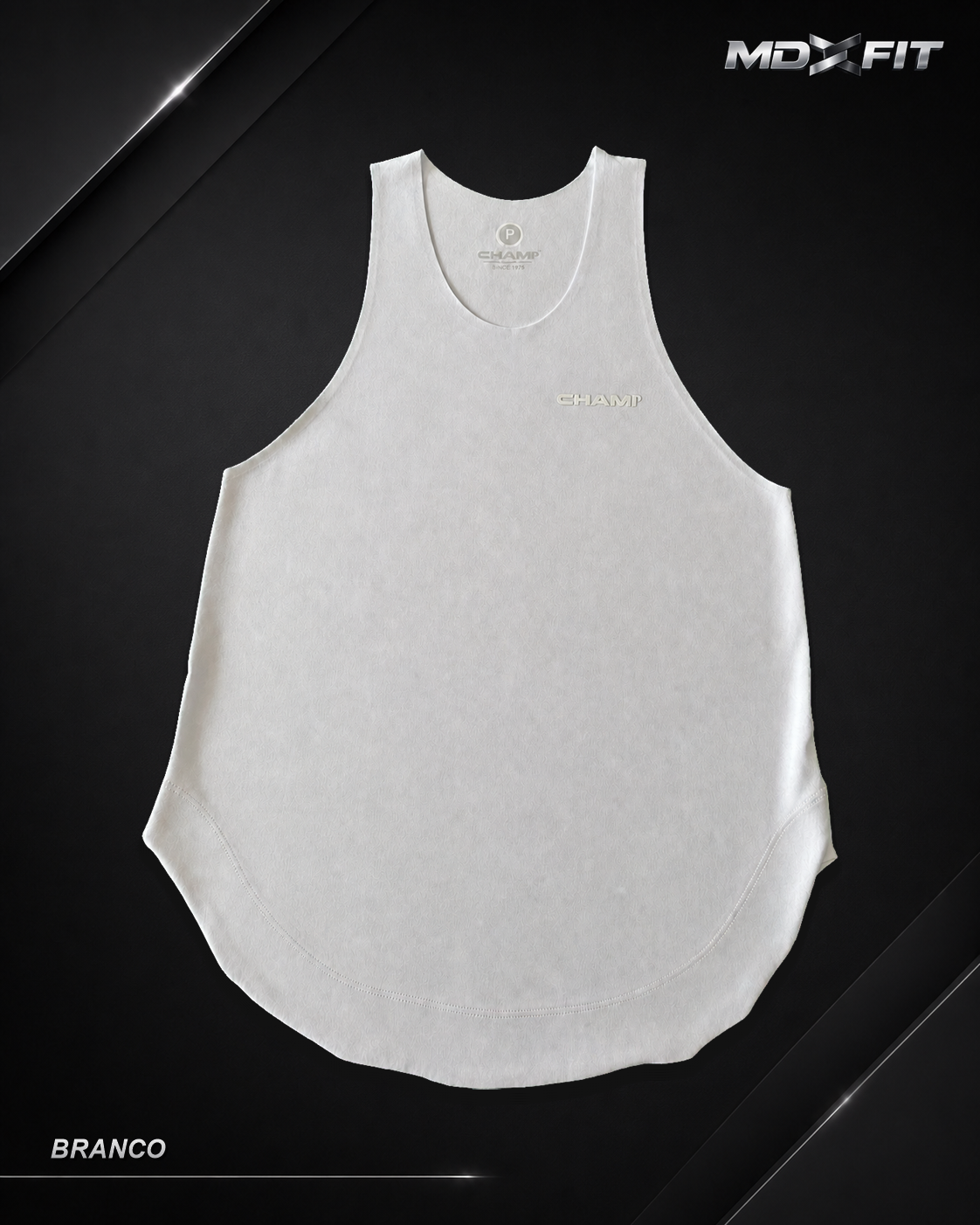 Regata Masculina Premium Chami – Corte a Laser e Modelagem Longline