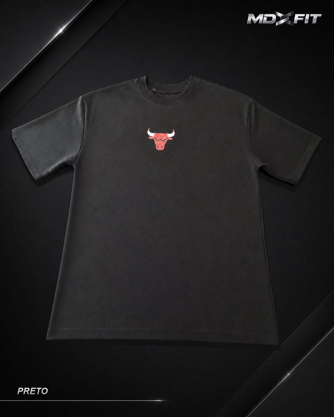 Camiseta Oversized Premium Nike & Chicago Bulls – Streetwear de Alta Performance