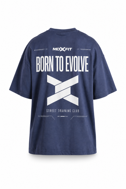 Camiseta Oversized | MDFIT Born To Evolve